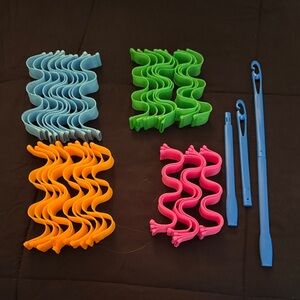 Colorful Hair Curlers Set